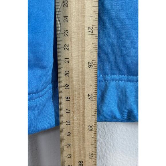 NWOT Mammut Blue Quarter Zip Hooded Pullover Lightweight Jacket Men's XXL - Picture 12 of 14